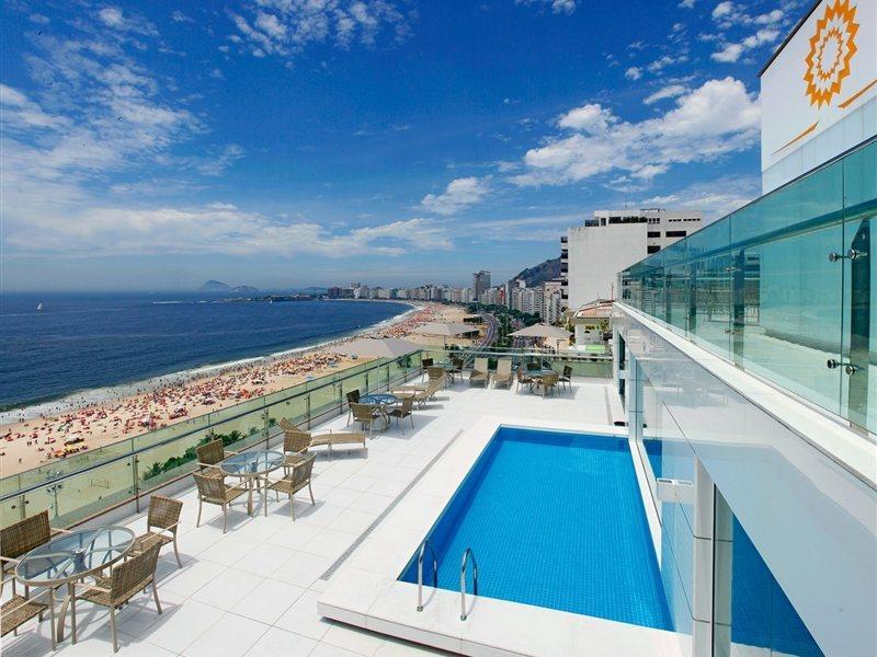 Arena Copacabana Hotel Rio de Janeiro Dış mekan fotoğraf